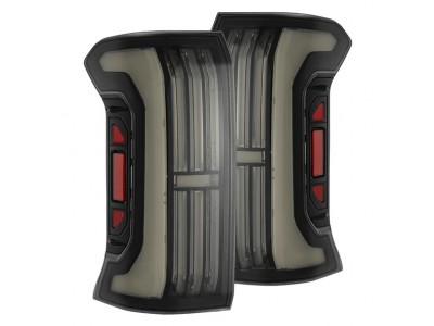 Поступили на склад задние фонари Тойота Такома 2023-2025 с желтыми поворотниками.