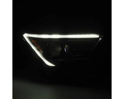 Фары Toyota Tacoma 2024-2026 и Toyota 4Runner 2025-20026 светодиодные серии LUXX цвет Alpha-Black