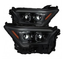 Фары Toyota Tacoma 24-26 и Toyota 4Runner 25-26 светодиодные серии LUXX цвет Alpha-Black