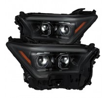 Фары Toyota Tacoma 24-26 и Toyota 4Runner 25-26 светодиодные серии LUXX цвет Alpha-Black