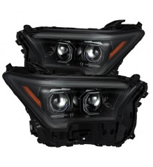 Фары Toyota Tacoma 24-26 и Toyota 4Runner 25-26 светодиодные серии LUXX цвет Alpha-Black