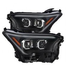 Фары Toyota Tacoma 24-26 и Toyota 4Runner 25-26 светодиодные серии LUXX цвет Black