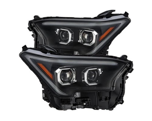 Фары Toyota Tacoma 2024-2026 и Toyota 4Runner 2025-20026 светодиодные серии LUXX цвет Black