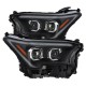 Фары Toyota Tacoma 2024-2026 и Toyota 4Runner 2025-20026 светодиодные серии LUXX цвет Black