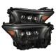 Фары Toyota Tacoma 2024-2026 и Toyota 4Runner 2025-20026 светодиодные серии NOVA OG-Style цвет Alpha-Black