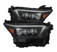Фары Toyota Tacoma 24-26 и 25-26 Toyota 4Runner светодиодные OG Slyle серии NOVA цвет Black