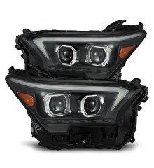 Фары Toyota Tacoma 24-26 и Toyota 4Runner 25-26 светодиодные серии LUXX OG стиль цвет Black