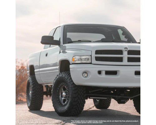 Фары Dodge Ram светодиодные 1994-2002 серии NOVA цвет Chrom