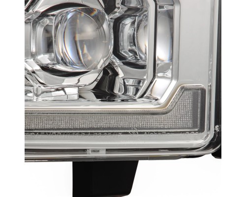 Фары Dodge Ram светодиодные 1994-2002 серии NOVA цвет Chrom