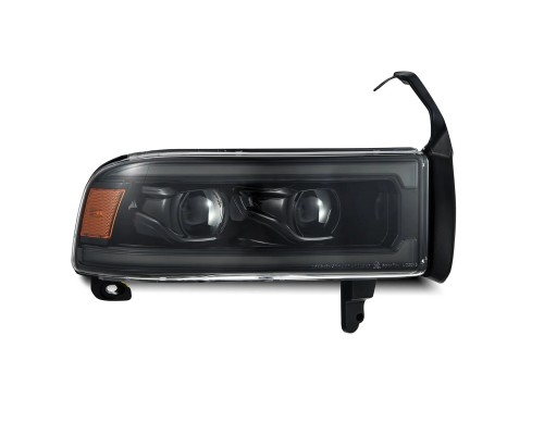 Фары Додж Рам светодиодные 1994-2002 серии LUXX цвет Alpha-Black