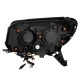 Фары Toyota 4Runner 2003-2009 галогенные серия PRO цвет Alpha-Black
