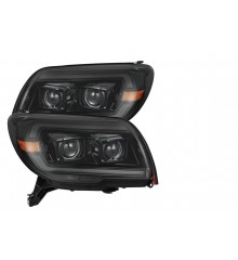 Фары Toyota 4Runner 2003-2009 галогенные серия PRO цвет Alpha-Black