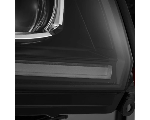 Фары Toyota 4Runner 2003-2009 галогенные серия PRO цвет Black