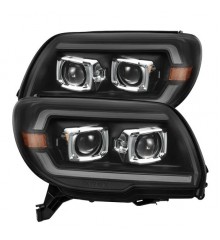 Фары Toyota 4Runner 2003-2009 галогенные серия PRO цвет Black