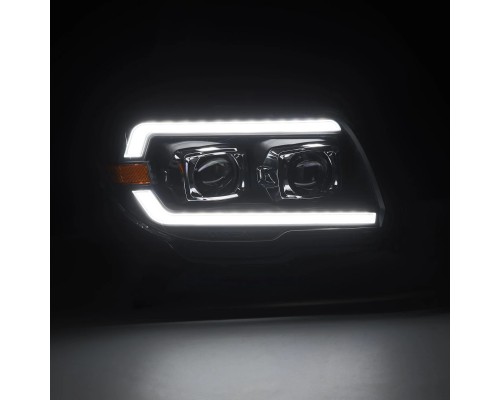 Фары Toyota 4Runner 2003-2009 светодиодные серия LUXX цвет Black