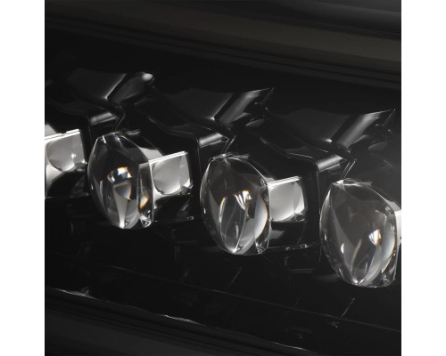Фары Toyota 4Runner 2003-2009 светодиодные серия NOVA цвет Alpha-Black