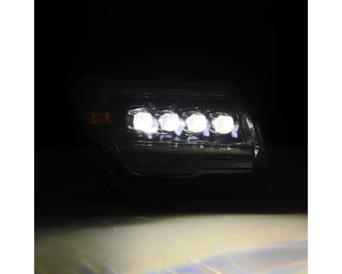 Фары Toyota 4Runner 2003-2009 светодиодные серия NOVA цвет Alpha-Black