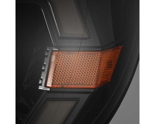 Фары Toyota 4Runner 2003-2009 светодиодные серия NOVA цвет Alpha-Black