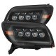 Фары Toyota 4Runner 2003-2009 светодиодные серия NOVA цвет Alpha-Black