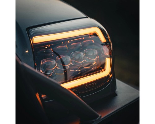 Фары Toyota 4Runner 2003-2009 светодиодные серия NOVA цвет Black