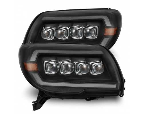 Фары Toyota 4Runner 2003-2009 светодиодные серия NOVA цвет Black