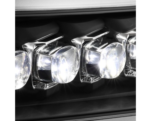 Фары Toyota 4Runner 2003-2009 светодиодные серия NOVA цвет Black