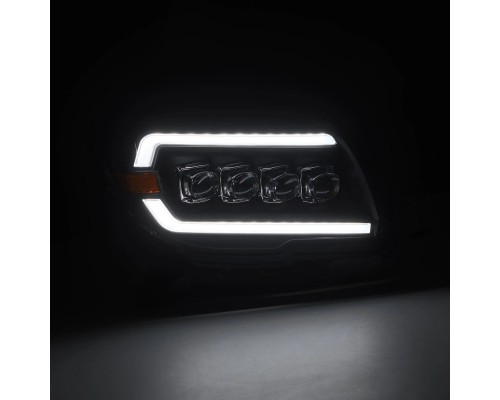Фары Toyota 4Runner 2003-2009 светодиодные серия NOVA цвет Black
