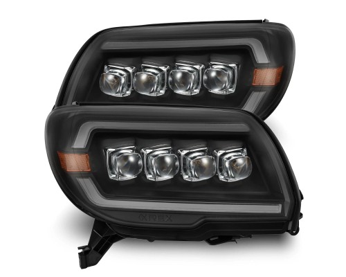 Фары Toyota 4Runner 2003-2009 светодиодные серия NOVA цвет Black