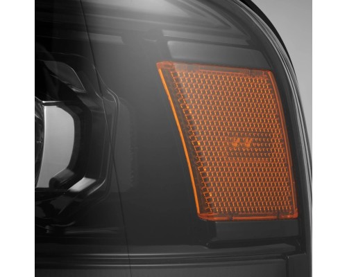 Фары Dodge Ram светодиодные 1994-2002 серии NOVA цвет Alpha-Black