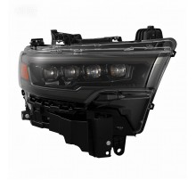 Фары Dodge Ram 1500 2025-2026 светодиодные серии NOVA цвет Alpha-Black