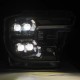 Фары Ford Ranger 2024-2026 светодиодные серия NOVA цвет Alpha-Black
