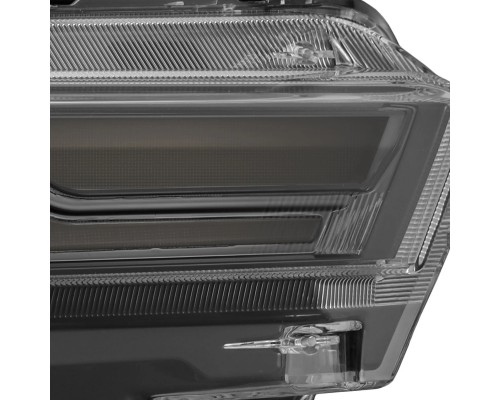 Фары Ford Ranger 2024-2026 светодиодные серия NOVA цвет Alpha-Black