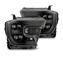 Фары Ford Ranger 24-26 светодиодные серия NOVA цвет Alpha-Black