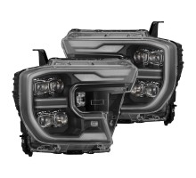Фары Ford Ranger 24-26 светодиодные серия NOVA цвет Black