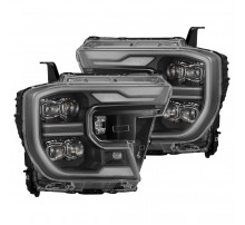 Фары Ford Ranger 24-26 светодиодные серия NOVA цвет Black