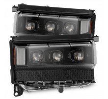 Фары Toyota Land Cruiser LC250 2024-2026 светодиодные серия NOVA цвет Alpha-Black