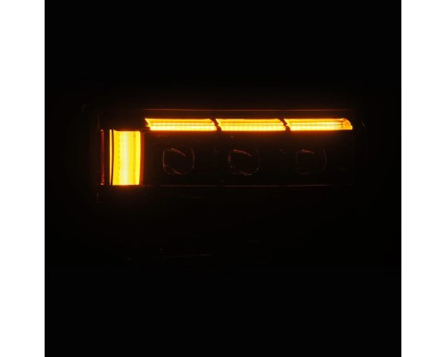 Фары Toyota Land Cruiser LC250 2024-2026 светодиодные серия NOVA цвет Alpha-Black