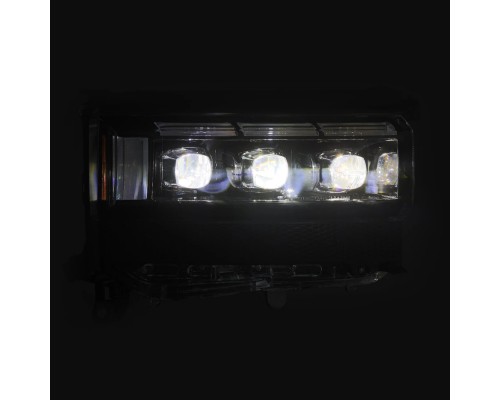 Фары Toyota Land Cruiser LC250 2024-2026 светодиодные серия NOVA цвет Alpha-Black