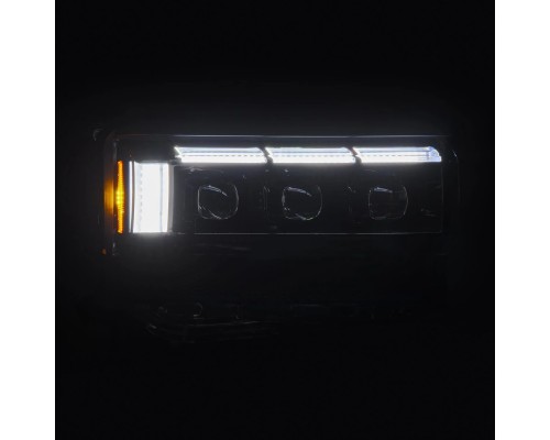 Фары Toyota Land Cruiser LC250 2024-2026 светодиодные серия NOVA цвет Alpha-Black