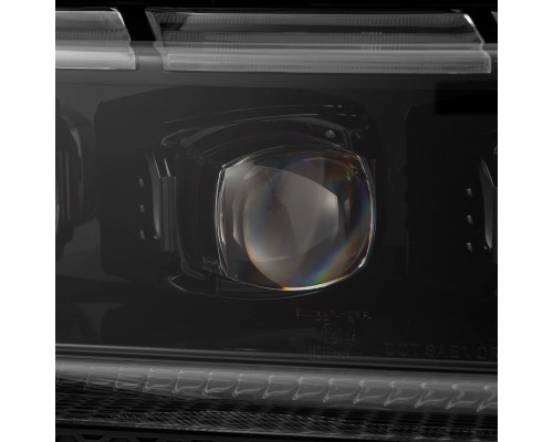 Фары Toyota Land Cruiser LC250 2024-2026 светодиодные серия NOVA цвет Alpha-Black