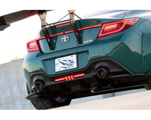 21-24 Toyota GR86/Subaru BRZ NOVA-Series Prismatic LED Fourth Brake Light Black Smoke 21-24 Toyota GR86/Subaru BRZ NOVA-Series Prismatic LED Fourth Brake Light Black Smoke