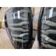 Задние фонари Ford F150 2009-2014 с желтым поворотником серия LUXX цвет Black 