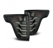  Задние фонари Ford Explorer 11-15 светодиодные серии PRO цвет Jet Black 