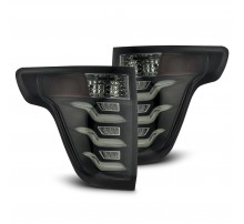  Задние фонари Ford Explorer 11-15 светодиодные серии PRO цвет Jet Black 