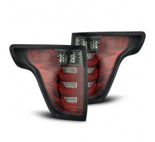  Задние фонари Ford Explorer 11-15 светодиодные серии PRO цвет Red Smoke