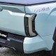 Задние фонари Toyota Tundra 2022-2024 с желтым поворотником серия NOVA Prismatic цвет Alpha-Black