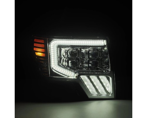 Фары Ford F150 09-14 светодиодные серии NOVA MKII цвет Chrome Фары Ford F150 09-14 светодиодные серии NOVA MKII цвет Chrome