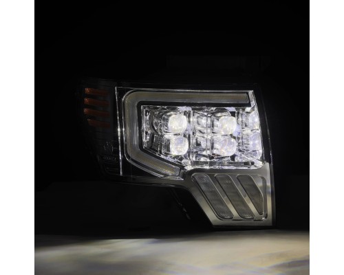 Фары Ford F150 09-14 светодиодные серии NOVA MKII цвет Chrome Фары Ford F150 09-14 светодиодные серии NOVA MKII цвет Chrome