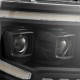 Фары Ford F150 09-14 линзованные галогенные серии MKII PRO цвет Black