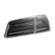 Задние фонари Tesla Model S 2012-2021 с желтым поворотником серии LUXX цвет Alpha-Black 